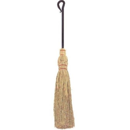 DAGAN Dagan BROOM Individual Hearth & Fire Pit Tool - Rice Broom; Black BROOM